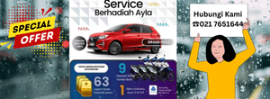  Service di Bengkel Astra Daihatsu BERHADIAH AYLA