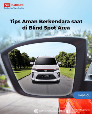Tips Aman Berkendara saat di Blind Spot Area